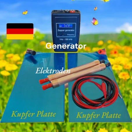 INRESONANZ GANZKÖRPER BEFELDUNG ZAPPER Zellenergie Befeldung Lakhovsky Antenne MWO Frequenz Rife Maschine Solfeggio Clark Zapper Schumann Befelden 5G